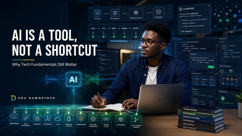 AI Is a Tool, Not a Shortcut: Why Tech Fundamentals Still Matter