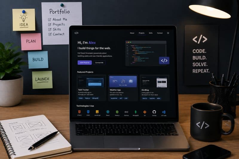 How to Build Your First Portfolio as a Developer