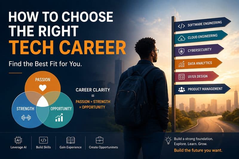 How to Choose the Right Tech Career: Career Clarity Formula